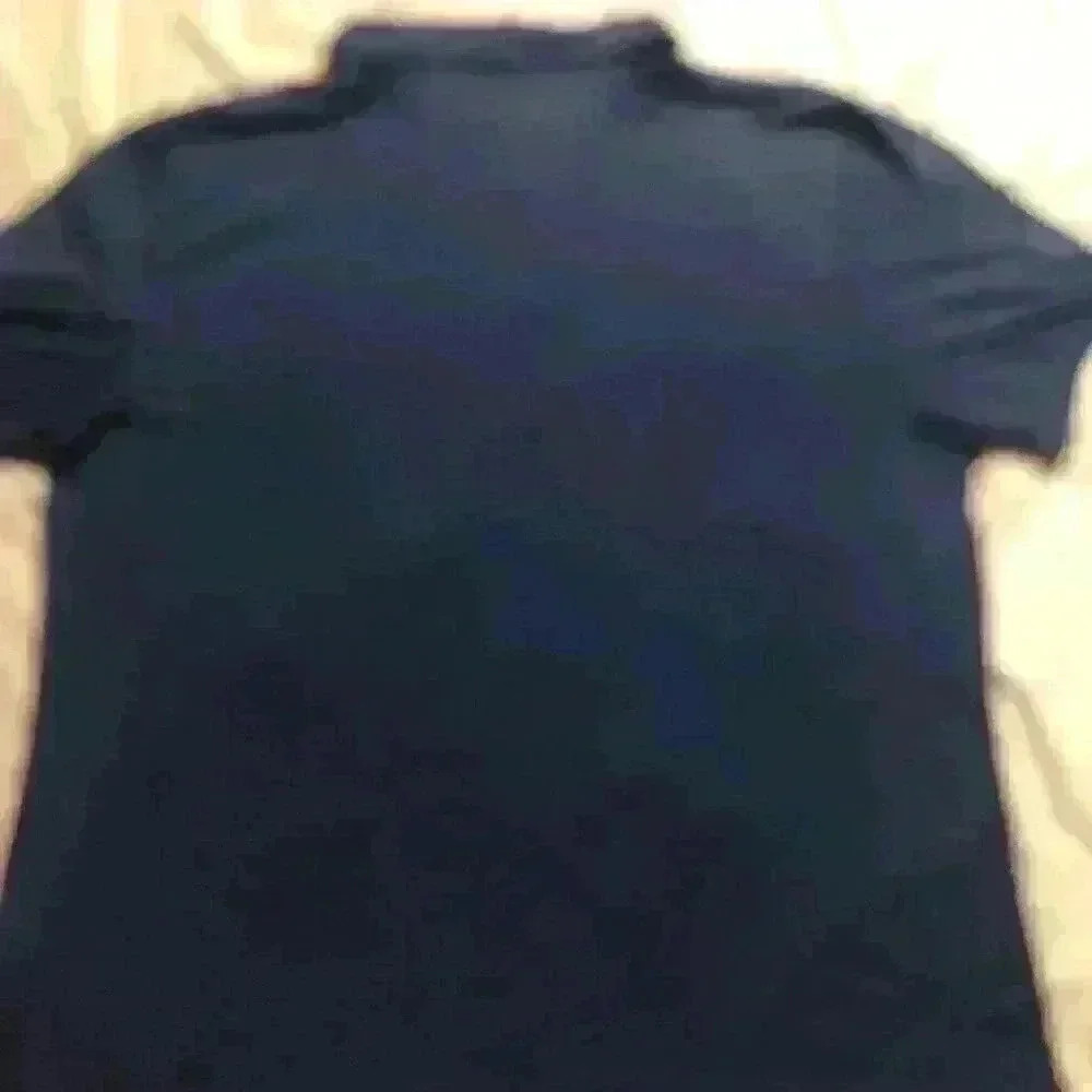 Crown & Ivy Golf Mens XL Navy Blue Performance Short Sleeve Polo Shirt Solid - Picture 6 of 6